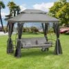 Outsunny 3 Seater Garden Swing Chair With Gazebo - Grey - 84A-056V70 21 Outsunny 3 Seater Garden Swing Chair With Gazebo - Grey - 84A-056V70 -OUTSUNNY Sales Shop 0cz57017dc57953c5.jpg