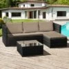 Oseasons® Corfu Rattan 3 Seater Chaise Lounge Set - Black - 106050 20 Oseasons® Corfu Rattan 3 Seater Chaise Lounge Set - Black - 106050 -OUTSUNNY Sales Shop 1 0 106050