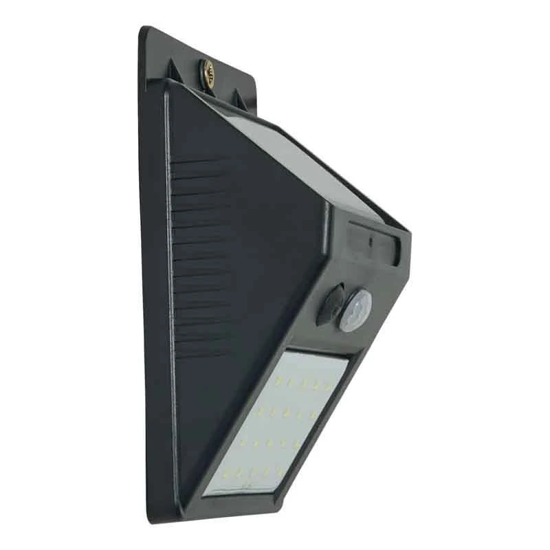 Forum Lighting Marley Solar Wall Light With PIR 230 Lumens - Black - ZN-42037 4 Forum Lighting Marley Solar Wall Light With PIR 230 Lumens - Black - ZN-42037 - Image 4