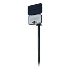 Forum Lighting Bradley Solar Floodlight With Spike & Remote Control - Black - ZN-42057 -OUTSUNNY Sales Shop 4 16