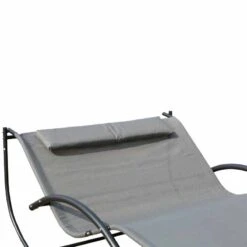 Outsunny Double Hammock Sun Lounger - Grey - 84A-027GY -OUTSUNNY Sales Shop 59w75617f4ed0e28e.jpg