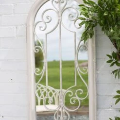 La Hacienda Scrolled Arch Mirror - 55893 -OUTSUNNY Sales Shop 5 5 55893 3