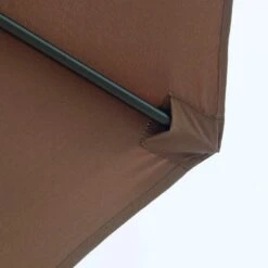 Outsunny 3x2.45m Patio Parasol - Coffee - 840-070CF -OUTSUNNY Sales Shop 840 070cf 8