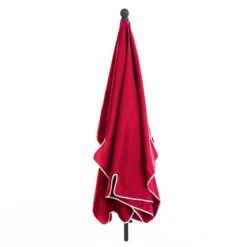 Outsunny Aluminium Umbrella Parasol 200Lx125Wx235Hcm - Red - 84D-016RD 14 Outsunny Aluminium Umbrella Parasol 200Lx125Wx235Hcm - Red - 84D-016RD -OUTSUNNY Sales Shop 84d 016rd 8