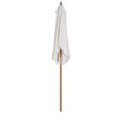 Outsunny Patio Umbrella Parasol - Cream White - 84D-017CW -OUTSUNNY Sales Shop 84d 017cw 5