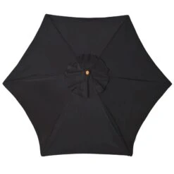 Outsunny 2.5m Wood Parasol - Black - 84D-056BK 14 Outsunny 2.5m Wood Parasol - Black - 84D-056BK -OUTSUNNY Sales Shop 84d 056bk 6