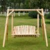 Outsunny Garden Wooden Swing Chair - Natural Wood - 84A-086 2 Outsunny Garden Wooden Swing Chair - Natural Wood - 84A-086 -OUTSUNNY Sales Shop 96v21d17dc4545ca8.jpg