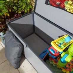 Rowlinson Airevale 4x2 Cushion Box Light Grey - AI42CBLG 6 Rowlinson Airevale 4x2 Cushion Box Light Grey - AI42CBLG -OUTSUNNY Sales Shop a i ai42cblg 2