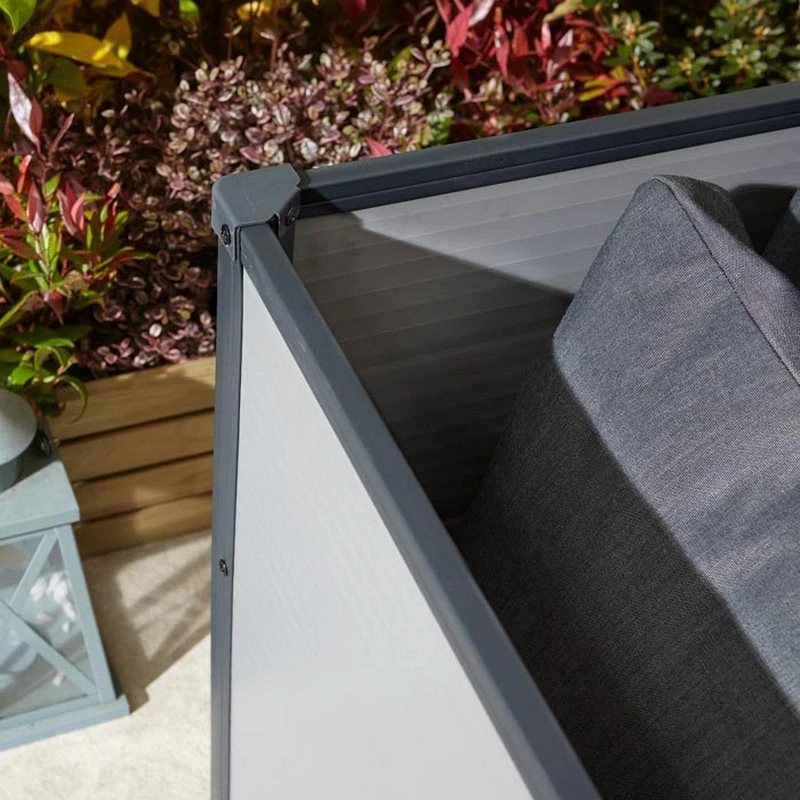 Rowlinson Airevale 4x2 Cushion Box Light Grey - AI42CBLG 4 Rowlinson Airevale 4x2 Cushion Box Light Grey - AI42CBLG - Image 4