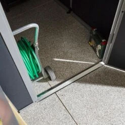 Rowlinson Airevale 4x6 Plastic Apex Shed Dark Grey - AI46APXDG -OUTSUNNY Sales Shop a i ai46apxdg 4