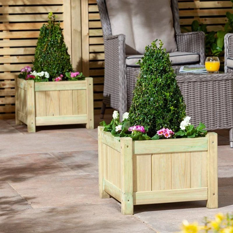 Rowlinson Aston Planters (Pack Of 2) - ASTONPL2 1 Rowlinson Aston Planters (Pack Of 2) - ASTONPL2