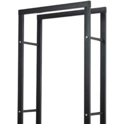 HOMCOM Tall Firewood Log Holder - Black - 820-147 -OUTSUNNY Sales Shop abva4c17dc19c8b67.jpg