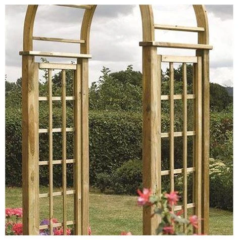 Rowlinson Round Top Garden Arch - ARCHRHD 2 Rowlinson Round Top Garden Arch - ARCHRHD - Image 2