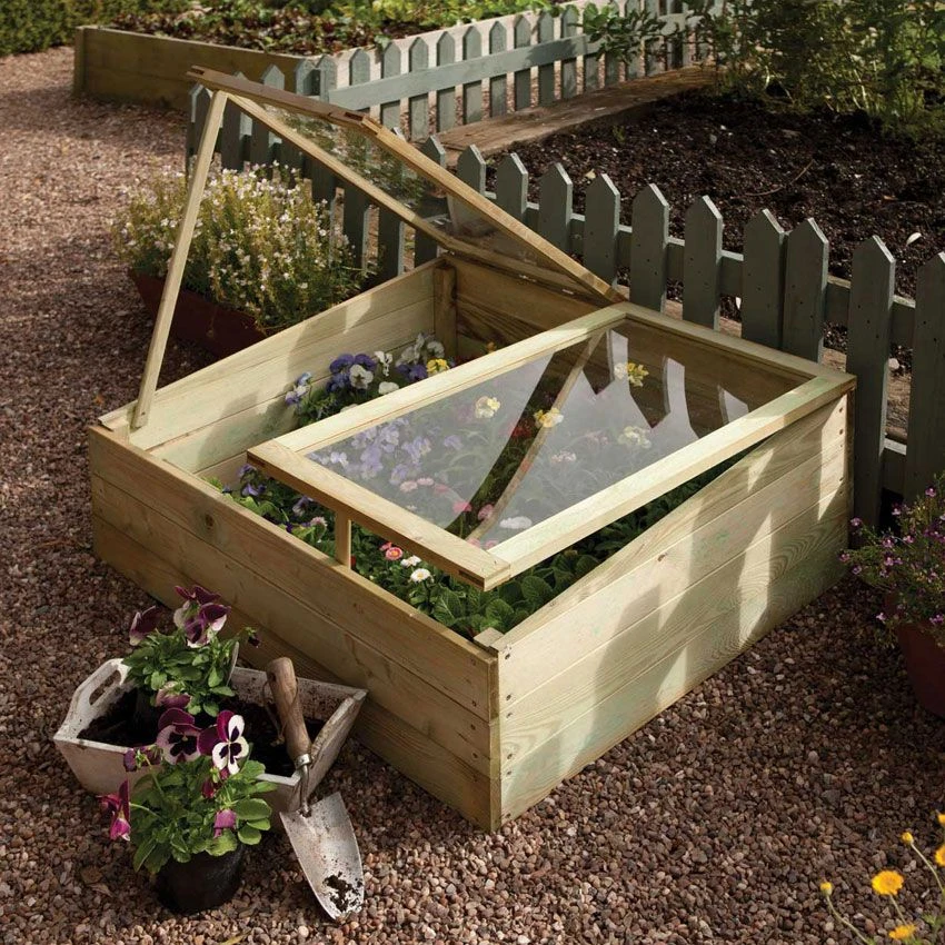 Rowlinson Timber Coldframe - COLDFR2 1 Rowlinson Timber Coldframe - COLDFR2