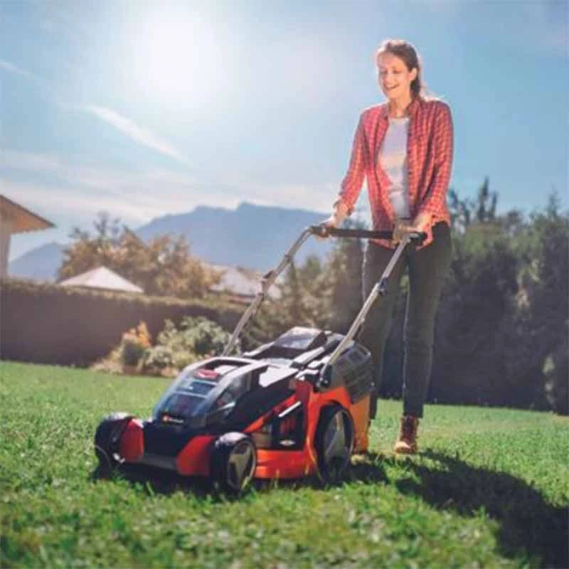 Einhell GE-CM 43LI Power X-Change Cordless Lawnmower 43cm 36 Volt 2 X 18V 4.0Ah Li-Ion - EINGECM43LI 1 Einhell GE-CM 43LI Power X-Change Cordless Lawnmower 43cm 36 Volt 2 X 18V 4.0Ah Li-Ion - EINGECM43LI