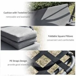 Outsunny 2-in-1 3-Seater Garden Swing Chair - Grey - 84A-180 15 Outsunny 2-in-1 3-Seater Garden Swing Chair - Grey - 84A-180 -OUTSUNNY Sales Shop f5kb8417dc5301580.jpg