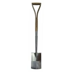 Faithfull Prestige Stainless Steel Border Spade Ash Handle - FAIPRESBSSS