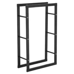HOMCOM Firewood Log Holder 600mm - Black - 820-146 13 HOMCOM Firewood Log Holder 600mm - Black - 820-146 -OUTSUNNY Sales Shop fhi98a17ef7bff8e2.jpg