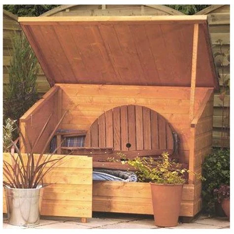 Rowlinson Wooden Garden Chest Storage - GC1T 2 Rowlinson Wooden Garden Chest Storage - GC1T - Image 2