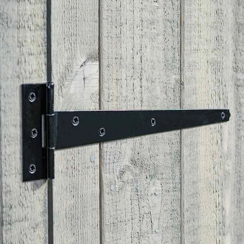 Rowlinson Heritage 6x4 Shed With Dark Grey Trim - Grey - HER6X4TDT 3 Rowlinson Heritage 6x4 Shed With Dark Grey Trim - Grey - HER6X4TDT - Image 3