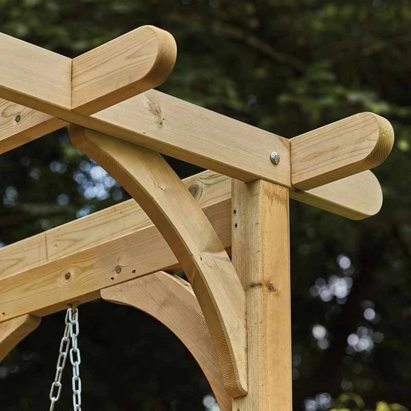 Kelkay Appleton Garden Swing Arbour - Timber - 620003 2 Kelkay Appleton Garden Swing Arbour - Timber - 620003 - Image 2