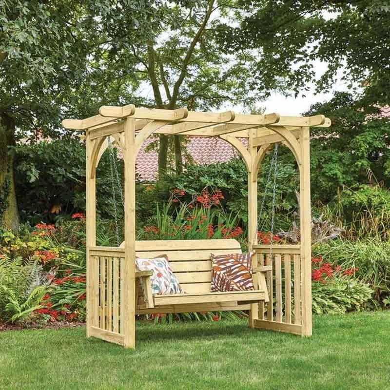 Kelkay Appleton Garden Swing Arbour - Timber - 620003 3 Kelkay Appleton Garden Swing Arbour - Timber - 620003 - Image 3