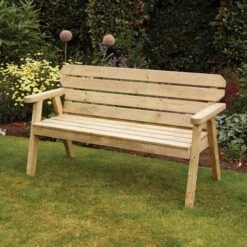 Kelkay Hampton 5ft Garden Bench - Timber - 610002