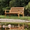 Kelkay Thornton 5ft Rustic Garden Bench - Timber - 610010 -OUTSUNNY Sales Shop k e kelkay thornton 610010