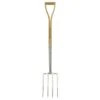 Kent & Stowe Stainless Steel Digging Fork, FSC® - K/S70100008 -OUTSUNNY Sales Shop k s ks70100008
