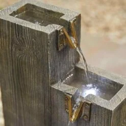 La Hacienda Coastal Sleepers Inc LEDs Water Feature - 45248L -OUTSUNNY Sales Shop l a la hacienda coastal sleepers 45248l 2