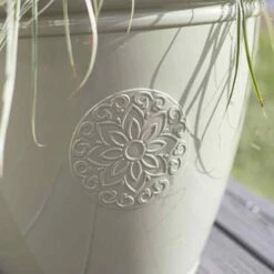 La Hacienda Plant Avenue Eden Emblem Green 45cm Garden Pot - 90526GN 7 La Hacienda Plant Avenue Eden Emblem Green 45cm Garden Pot - 90526GN -OUTSUNNY Sales Shop l a la hacienda eden 90526gn 3