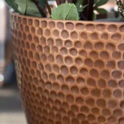 La Hacienda Plant Avenue Elements Copper 38cm Garden Pot - 90351CO 7 La Hacienda Plant Avenue Elements Copper 38cm Garden Pot - 90351CO -OUTSUNNY Sales Shop l a la hacienda elements 90351co 2