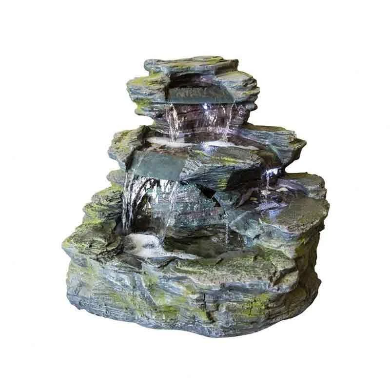 La Hacienda Garda Falls Inc LEDS Water Feature - 4665L 2 La Hacienda Garda Falls Inc LEDS Water Feature - 4665L - Image 2