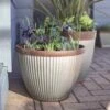 La Hacienda Plant Avenue Irondale Silver Bowl 38cm Garden Pot - 90301 12 La Hacienda Plant Avenue Irondale Silver Bowl 38cm Garden Pot - 90301 -OUTSUNNY Sales Shop l a la hacienda irondale 90301