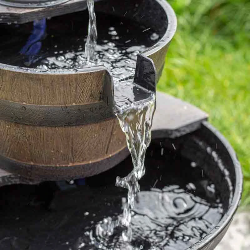 La Hacienda Whiskey Bowls Water Feature - 44025 3 La Hacienda Whiskey Bowls Water Feature - 44025 - Image 3