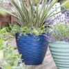 La Hacienda Plant AvenueWindermere Blue 38cm Garden Pot - 90401BU 21 La Hacienda Plant AvenueWindermere Blue 38cm Garden Pot - 90401BU -OUTSUNNY Sales Shop l a la hacienda windermere 90401bu