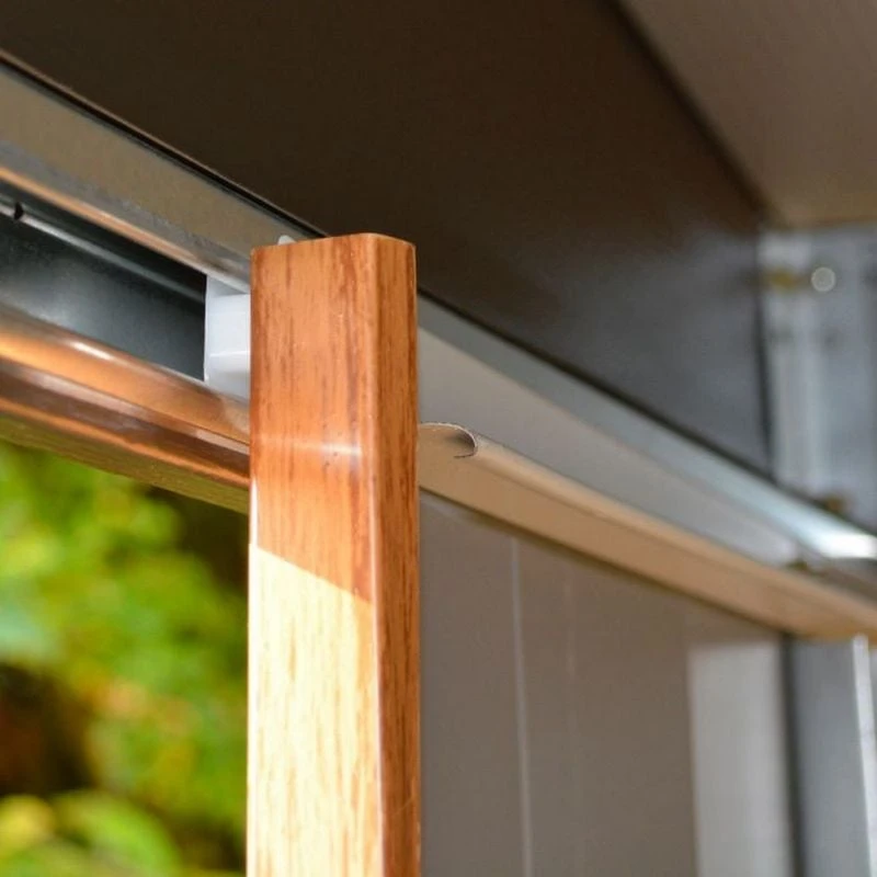 Rowlinson 10x12 Woodvale Metal Apex Shed With Floor - MEWV1012PF 2 Rowlinson 10x12 Woodvale Metal Apex Shed With Floor - MEWV1012PF - Image 2