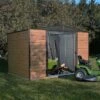 Rowlinson 10x6 Woodvale Metal Apex Shed With Floor & Assembly - MEWV106FA 4 Rowlinson 10x6 Woodvale Metal Apex Shed With Floor & Assembly - MEWV106FA -OUTSUNNY Sales Shop m e mewv106fa