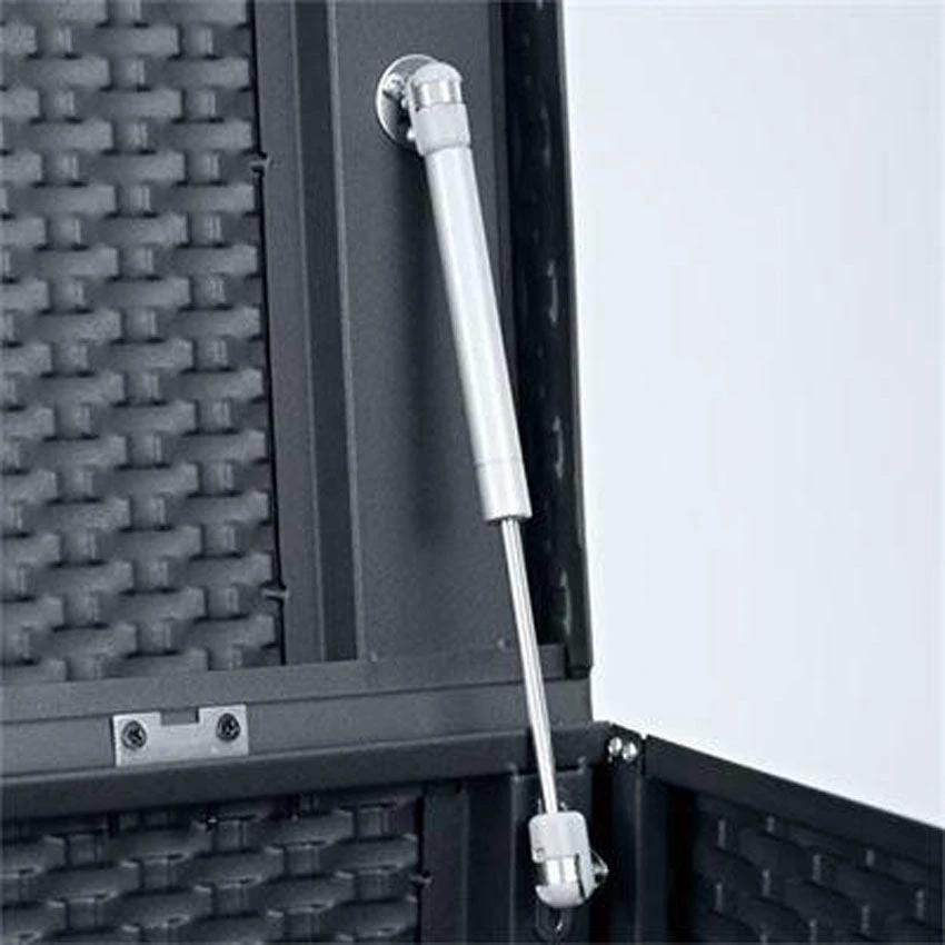 Rowlinson Metal Deck Box - Anthracite - MANTH42 1 Rowlinson Metal Deck Box - Anthracite - MANTH42