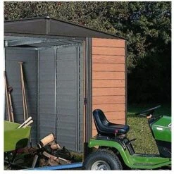 Rowlinson Woodvale Metal Shed 8x6 - MEWV86 6 Rowlinson Woodvale Metal Shed 8x6 - MEWV86 -OUTSUNNY Sales Shop mewv86 rhs