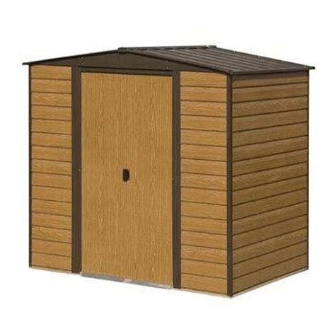 Rowlinson Woodvale Metal Shed 8x6 - MEWV86 4 Rowlinson Woodvale Metal Shed 8x6 - MEWV86 - Image 4