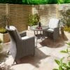 Rowlinson Prestbury 3 Piece Bistro Set Natural Stone - NSPREBIST -OUTSUNNY Sales Shop n s nsprebist
