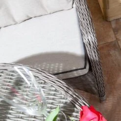 Rowlinson Prestbury 3 Piece Bistro Set Natural Stone - NSPREBIST -OUTSUNNY Sales Shop n s nsprebist 4