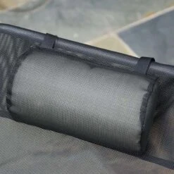 Outsunny Reclining Sun Lounger With Pillow - Black - 01-0336 -OUTSUNNY Sales Shop o u outsunny 01 0336 6