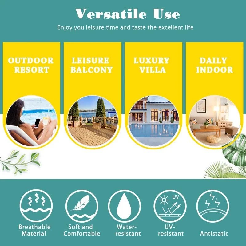 Outsunny 2-Seater Rattan Sofa Set With Foot Stool - Black/Cream - 01-0784 4 Outsunny 2-Seater Rattan Sofa Set With Foot Stool - Black/Cream - 01-0784 - Image 4