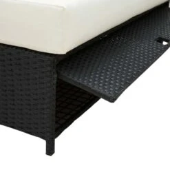 Outsunny 2-Seater Rattan Sofa Set With Foot Stool - Black/Cream - 01-0784 16 Outsunny 2-Seater Rattan Sofa Set With Foot Stool - Black/Cream - 01-0784 -OUTSUNNY Sales Shop o u outsunny 01 0784 6