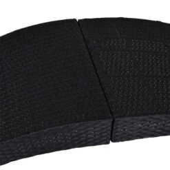 Outsunny Rattan Sun Lounger - Black/Cream - 01-0798 -OUTSUNNY Sales Shop o u outsunny 01 0798 5