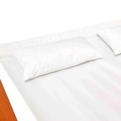 Outsunny Double Wooden Rocking Sun Lounger - White - 01-0860 -OUTSUNNY Sales Shop o u outsunny 01 0860 5