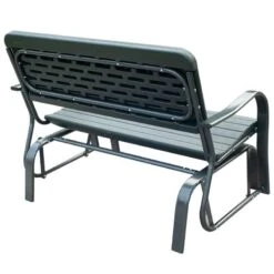 Outsunny 2 Seater Swing Garden Bench - Green - 840-051 -OUTSUNNY Sales Shop o u outsunny 840 051 7