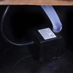 Outsunny Garden Wooden Barrel Electric Pump Water Feature 27x37Hcm - Brown - 844-216V01 16 Outsunny Garden Wooden Barrel Electric Pump Water Feature 27x37Hcm - Brown - 844-216V01 -OUTSUNNY Sales Shop o u outsunny 844 216v01 electric